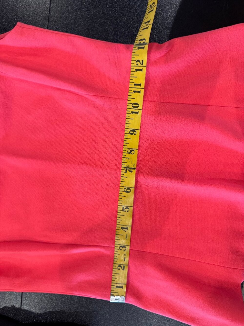 Kate Spade Coral Sleeveless Peplum Tank Top Size 4 - Picture 4 of 5